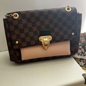 Tan and Brown Handbag